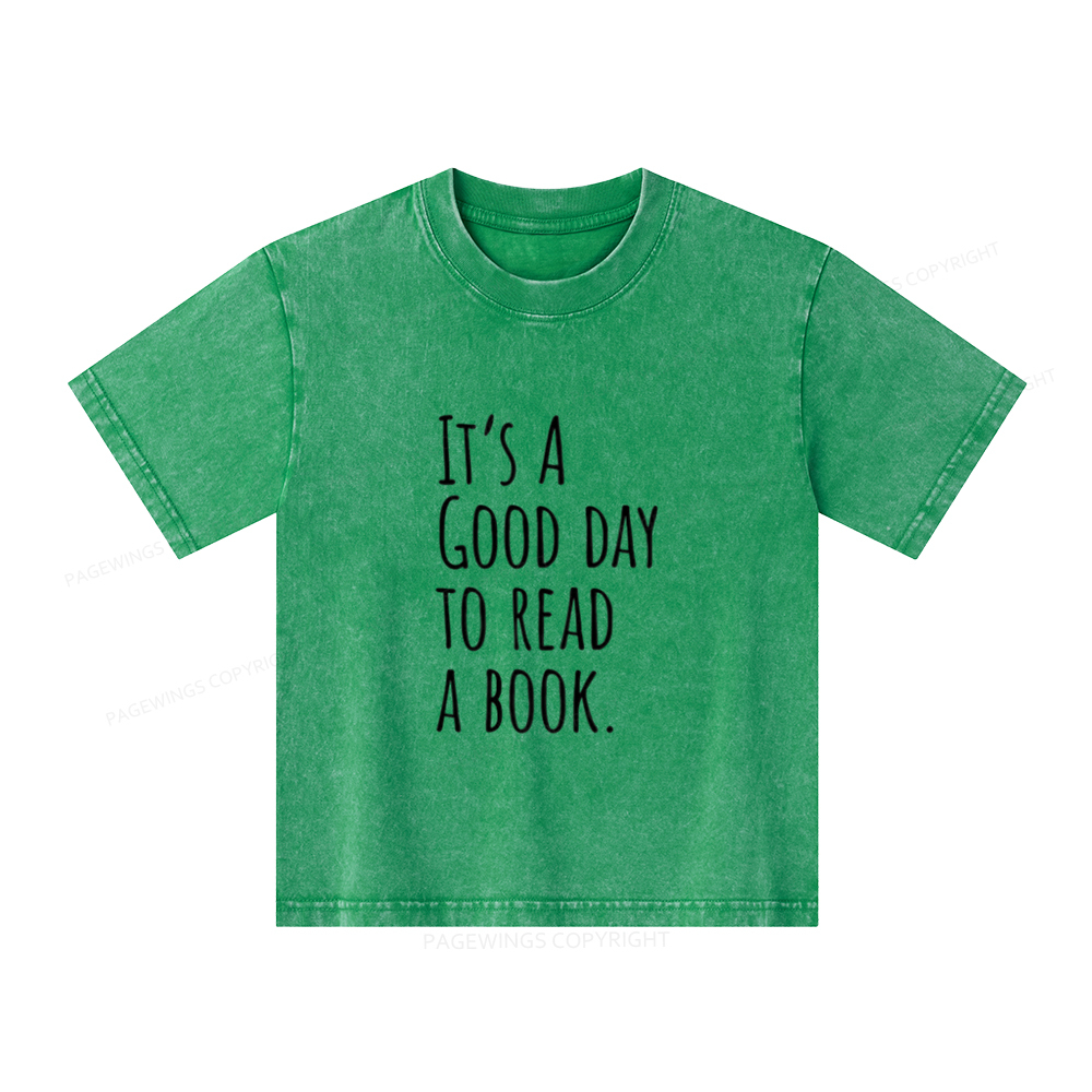 [Copy]Pagewings Cute Graphic Tees Trending Now Unisex Kids Washed T-shirt