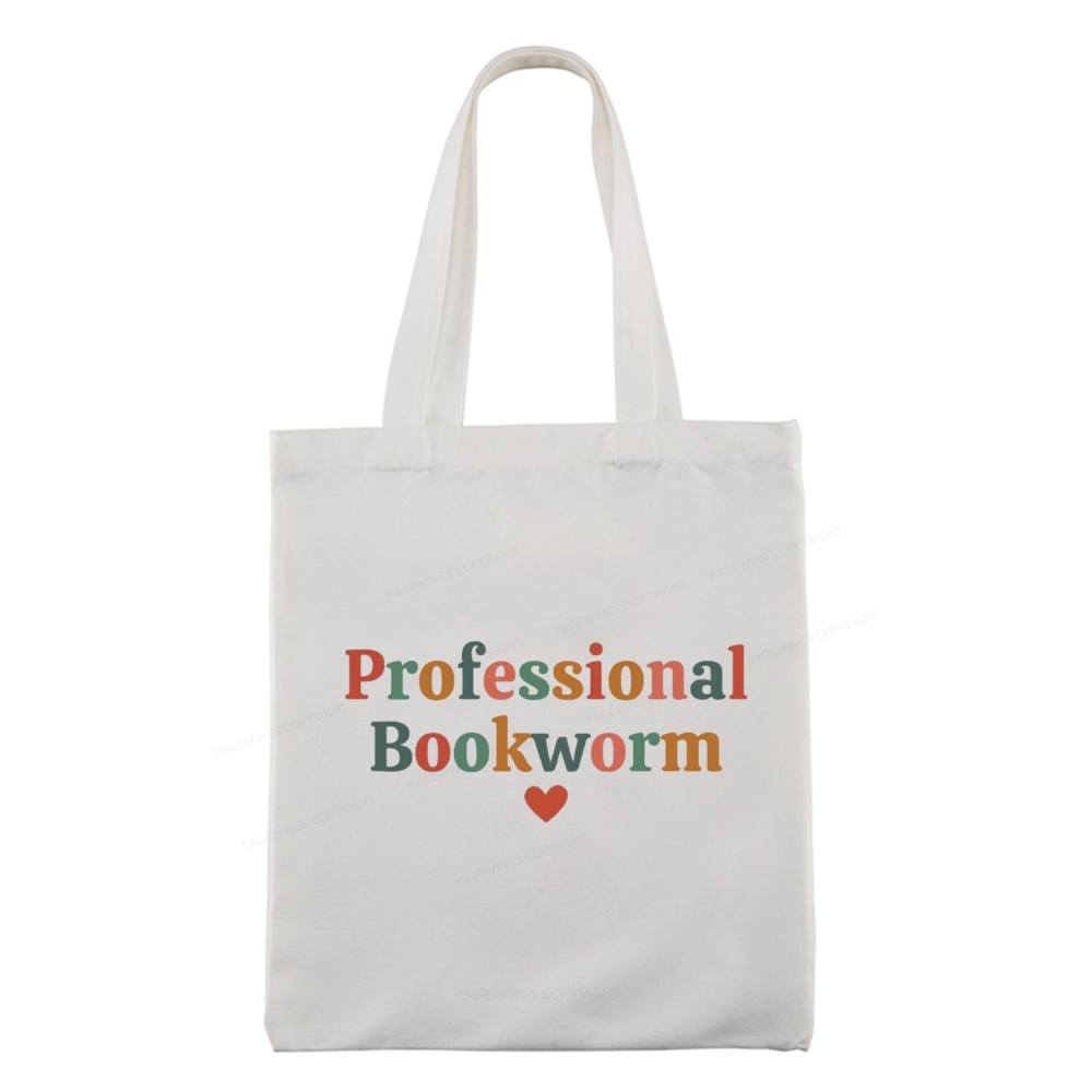 Pagewings Professional Bookworm Tote Bag