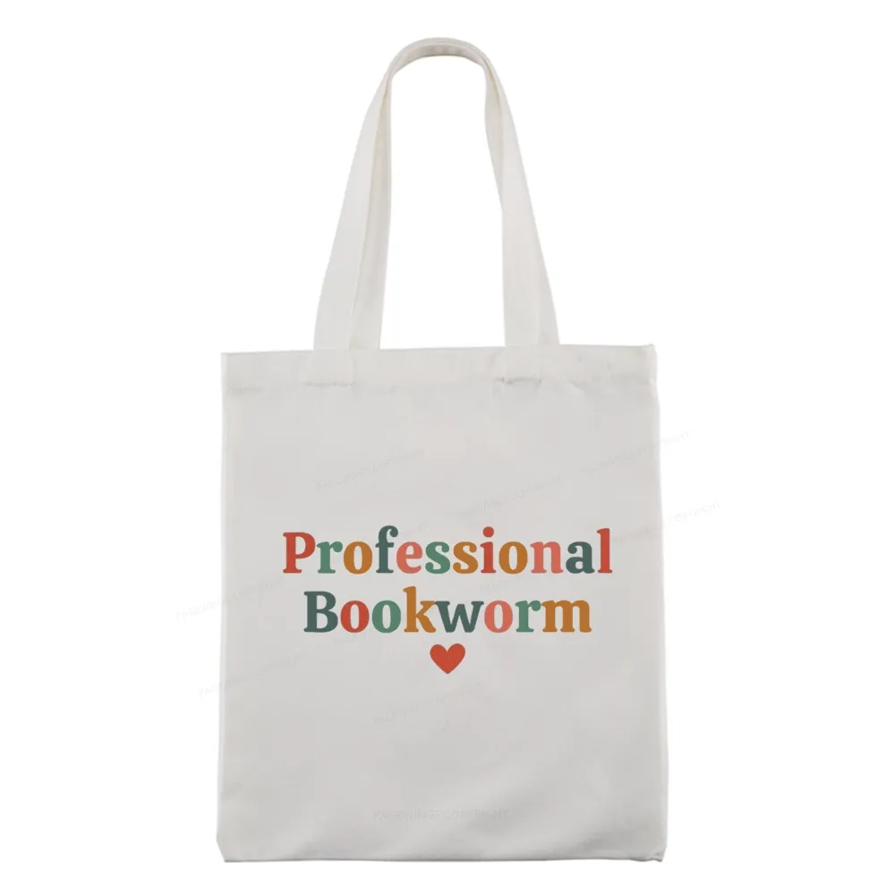 Pagewings Professional Bookworm Tote Bag