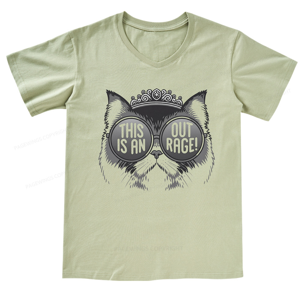 Pagewings Sci Fi Bookish V-neck T-shirt