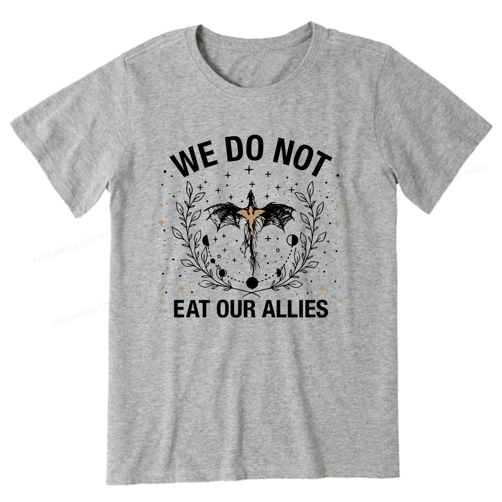 Pagewings We Do Not Eat Our Allies Unisex Classic T-shirt