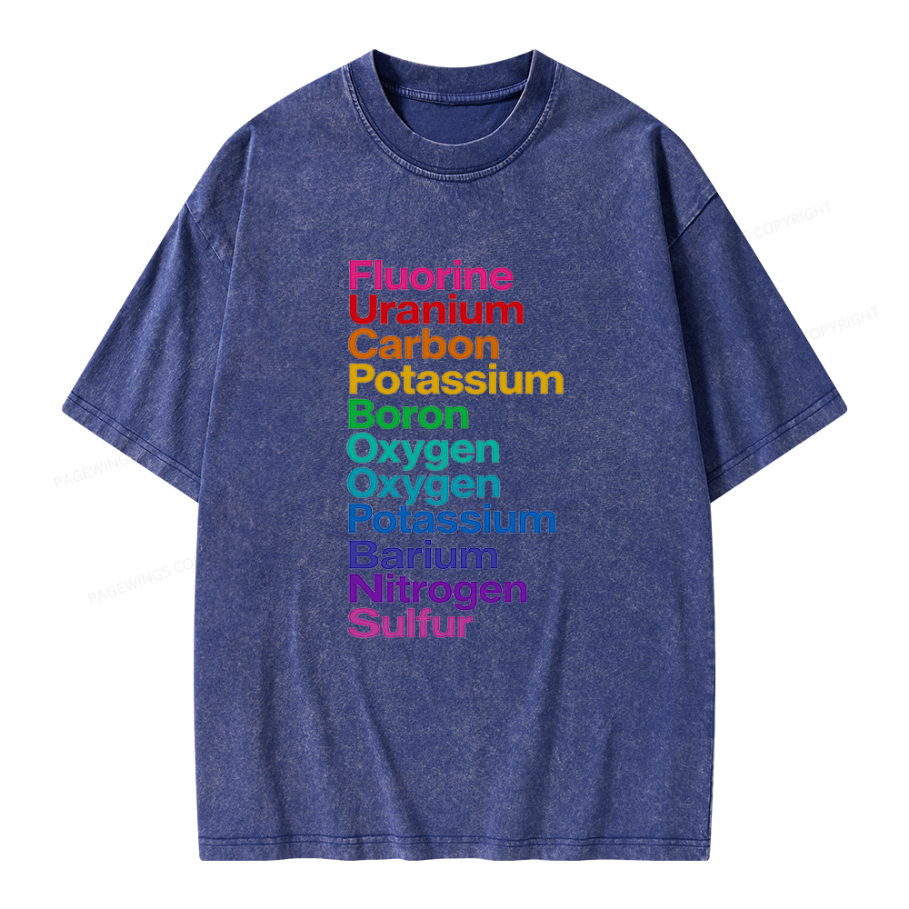 Pagewings Fuck Book Bans Unisex Washed T-shirt