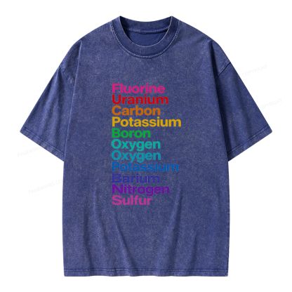Pagewings Fuck Book Bans Unisex Washed T-shirt