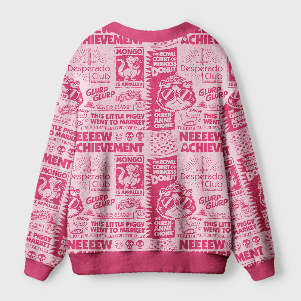 Pagewings Sci Fi Book Lover Light Knit Unisex Cardigan Sweaters