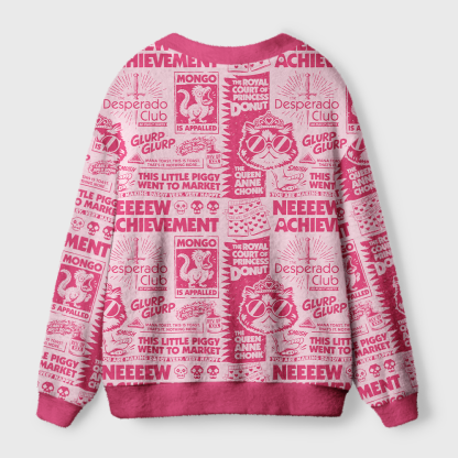 Pagewings Sci Fi Book Lover Light Knit Unisex Cardigan Sweaters