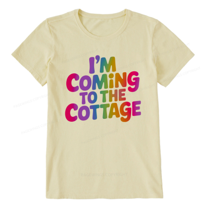Pagewings I'm Coming To The Cottage Unisex Classic T-shirt