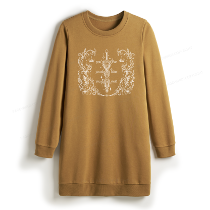 Pagewings Fantasy Reader Sweatshirt Dress