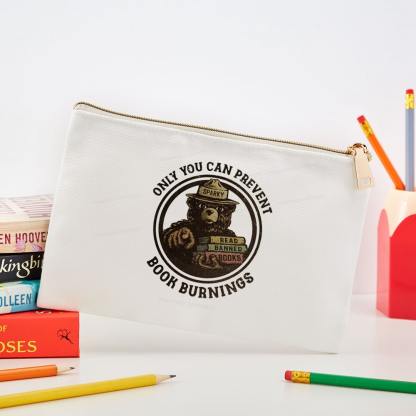 Pagewings Only You Can Prevent Book Burnings Pouch