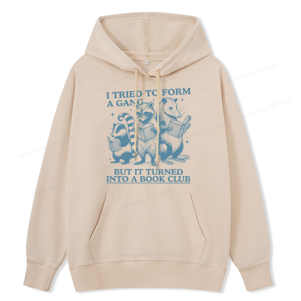 Pagewings A Gang Turn Into A Book Club Unisex Classic Hoodie
