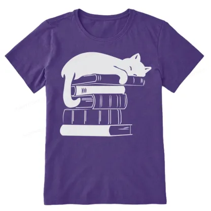 Pagewings Books And Cats Unisex Classic T-shirt