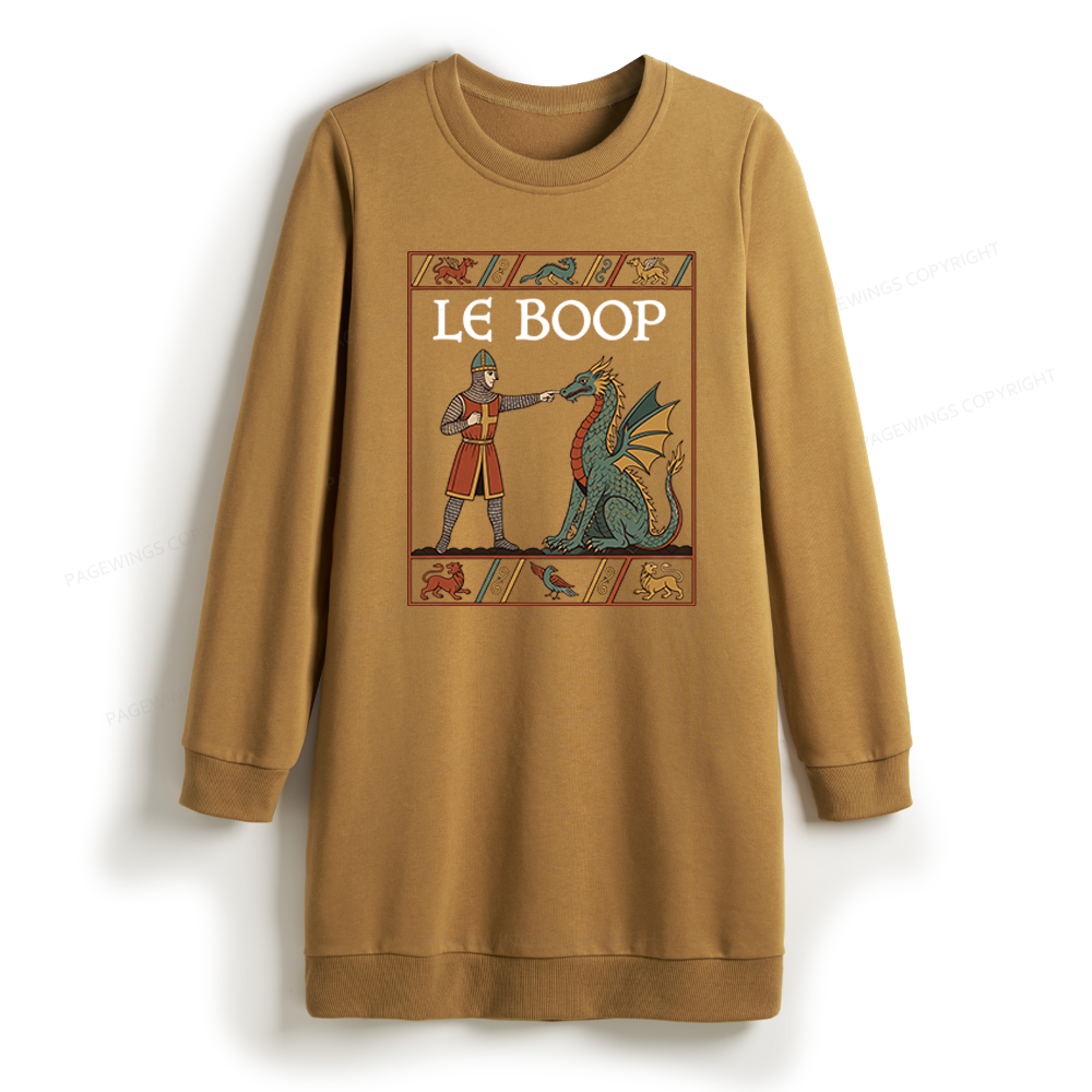 Pagewings Le Boop Sweatshirt Dress