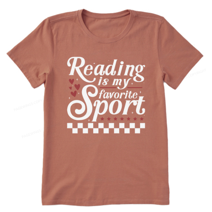 Pagewings Reading Is My Favorite Sport Unisex Classic T-shirt
