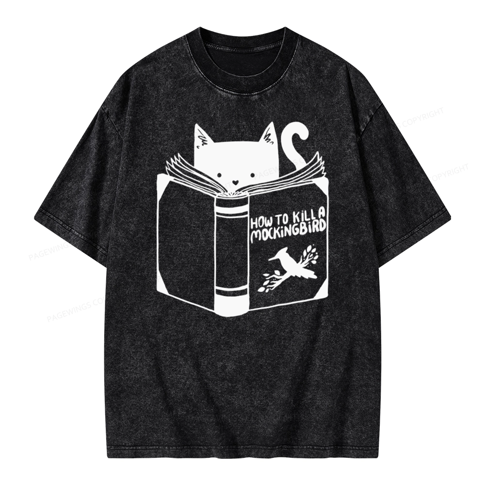 Pagewing How to Kill a Mockingbird Unisex Washed T-shirt