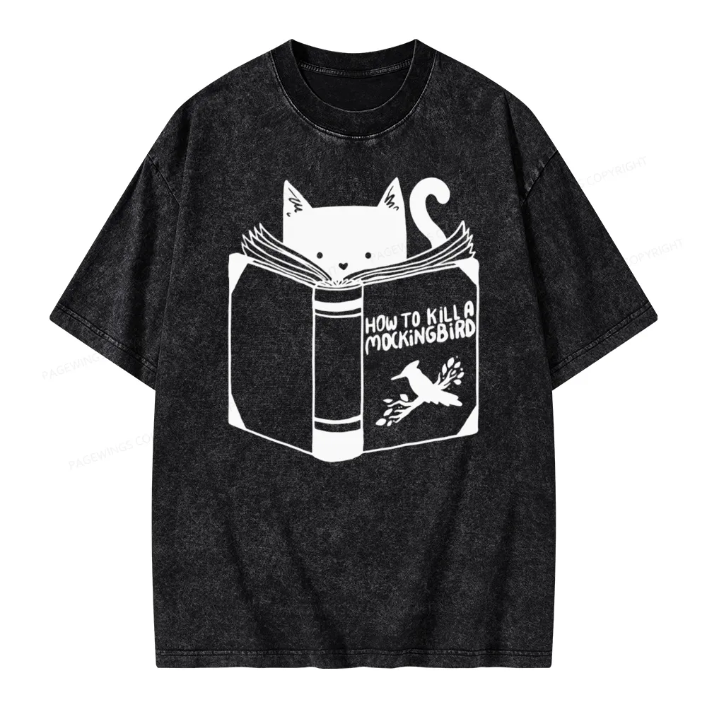 Pagewing How to Kill a Mockingbird Unisex Washed T-shirt