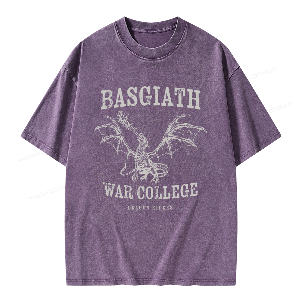 Pagewings Fantasy Books Lover Unisex Washed T-shirt