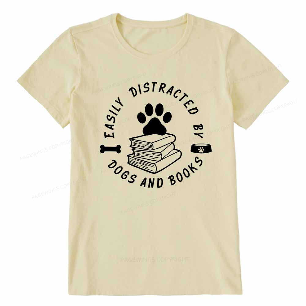 Pagewings Book Lover Sweater Funny Dog Sweater Unisex Classic T-shirt