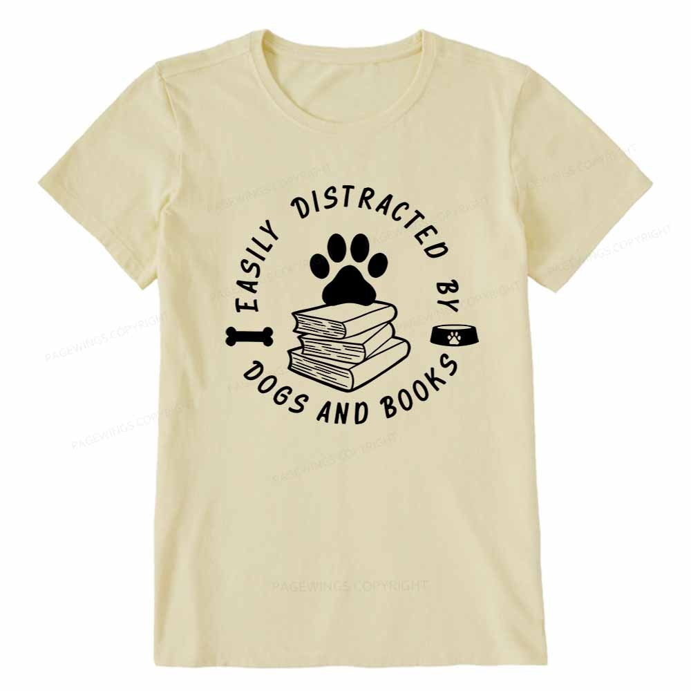 Pagewings Book Lover Sweater Funny Dog Sweater Unisex Classic T-shirt