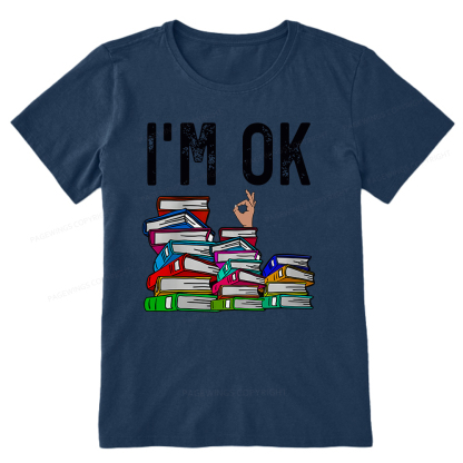 Pagewings Librarian Book Reader Funny Book Lover Unisex Classic T-shirt