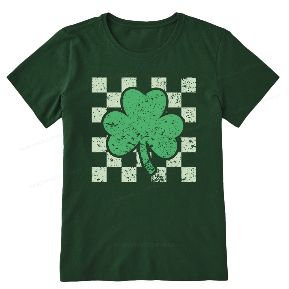 Pagewings St Patrick's Shirt, Shamrock Shirt Unisex Classic T-shirt