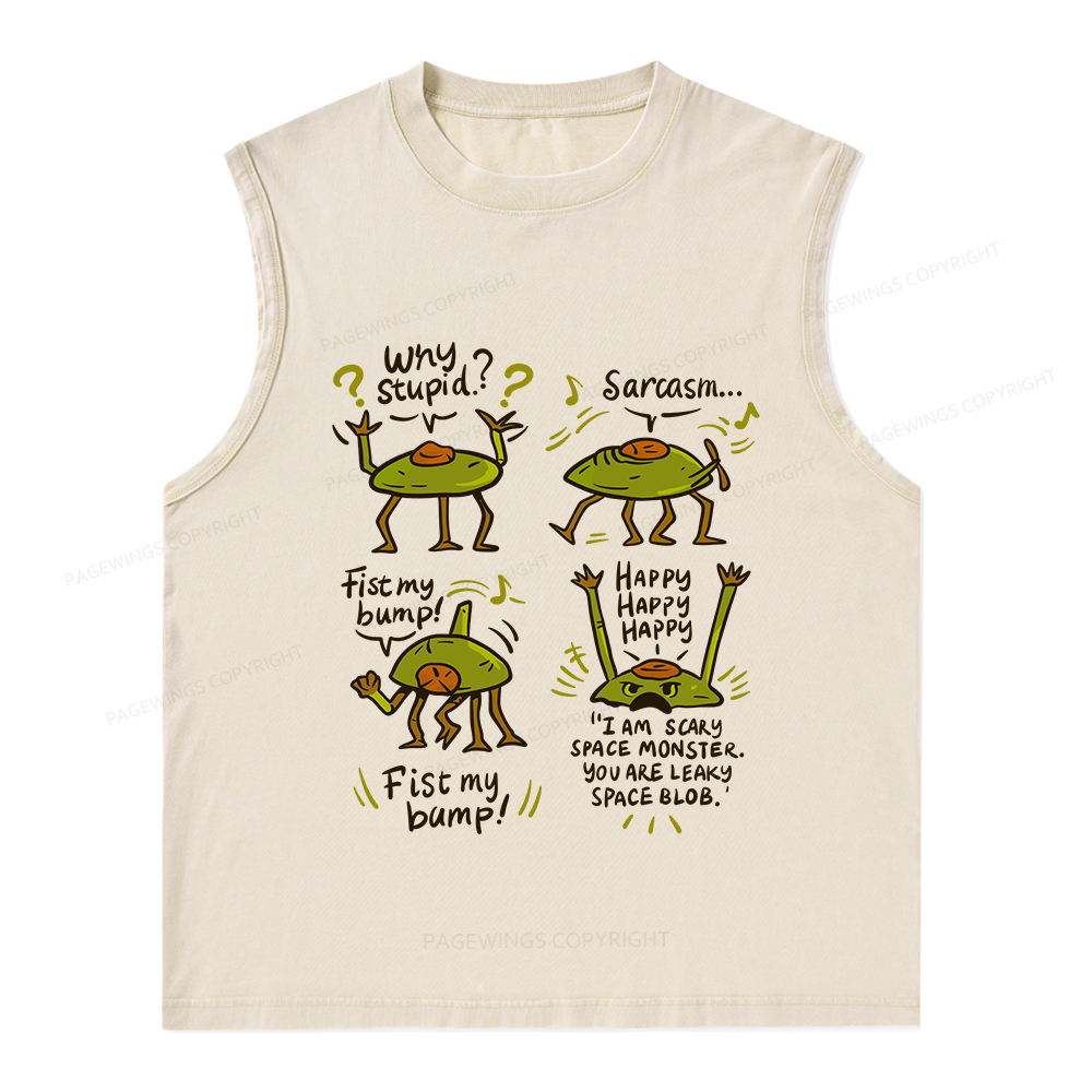 Pagewings Rocky Amaze Book Lover Unisex Washed Tank Top