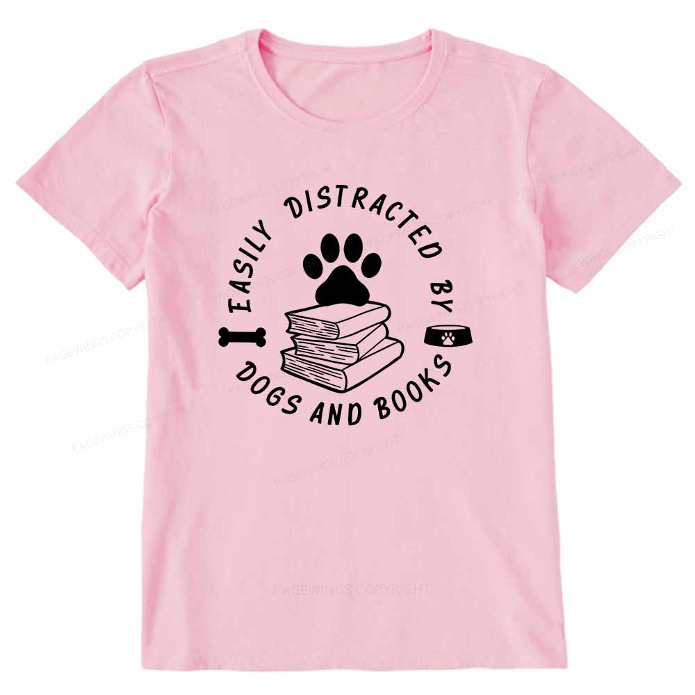 Pagewings Book Lover Sweater Funny Dog Sweater Unisex Classic T-shirt
