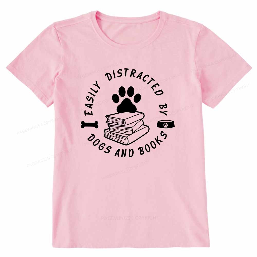 Pagewings Book Lover Sweater Funny Dog Sweater Unisex Classic T-shirt