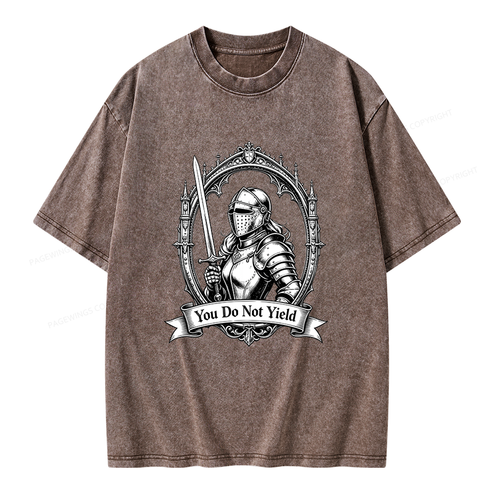 Pagewings Fantasy Book Lover Unisex Washed T-shirt