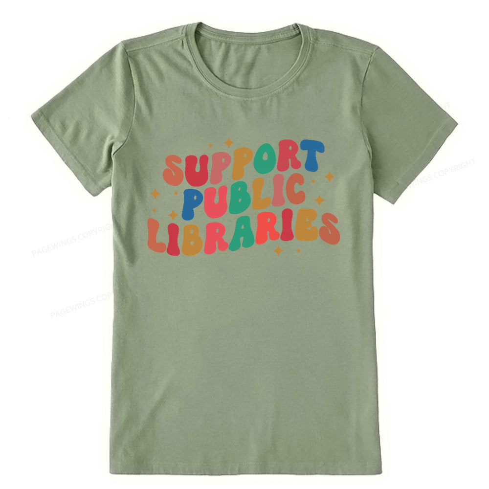 Pagewings Public Library Unisex Classic T-shirt