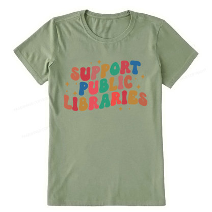 Pagewings Public Library Unisex Classic T-shirt