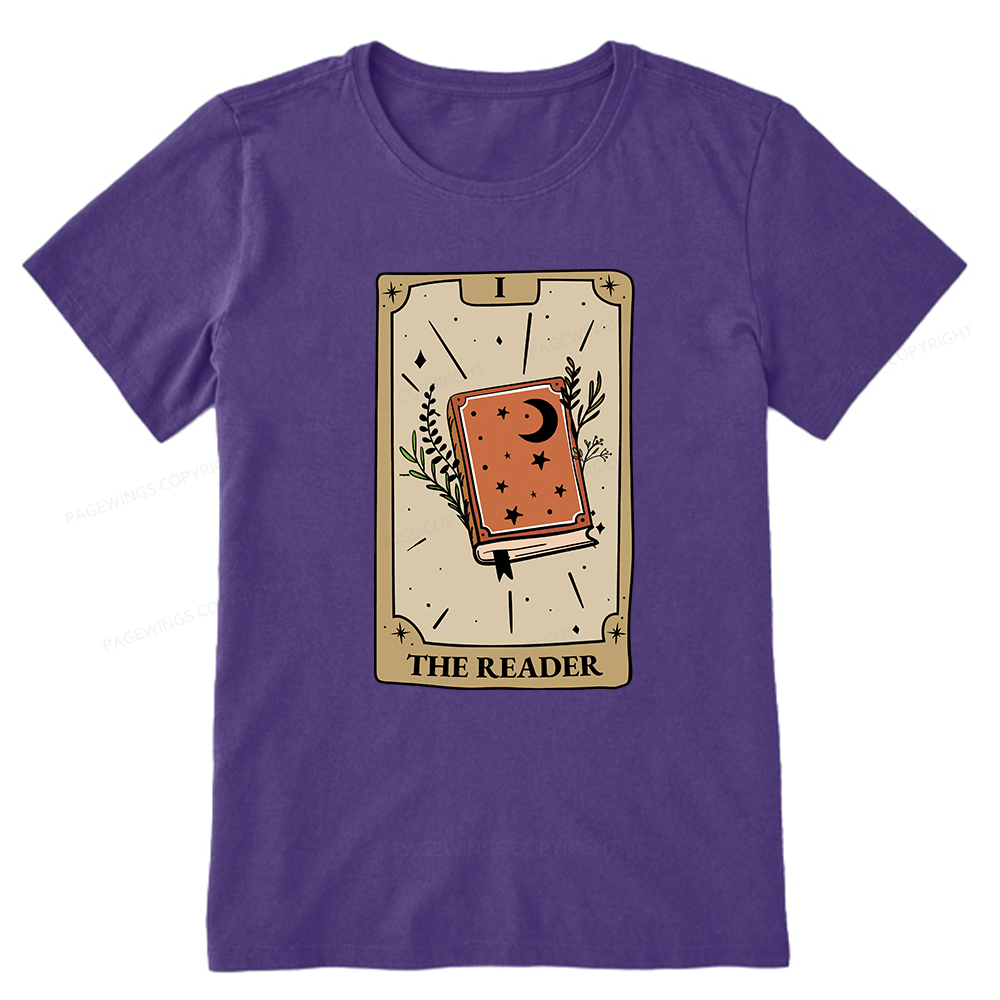 Pagewings The Reader Tarot Card Unisex Classic T-shirt