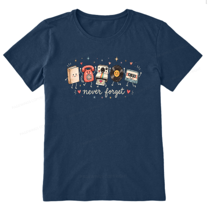 Pagewing Never Forget Bookish Unisex Classic T-shirt