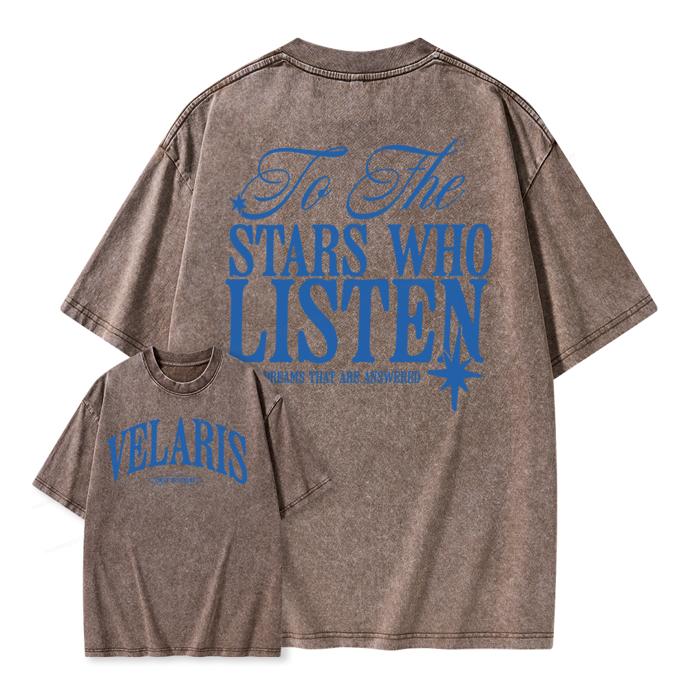 Pagewings Velaris Unisex Washed T-shirt