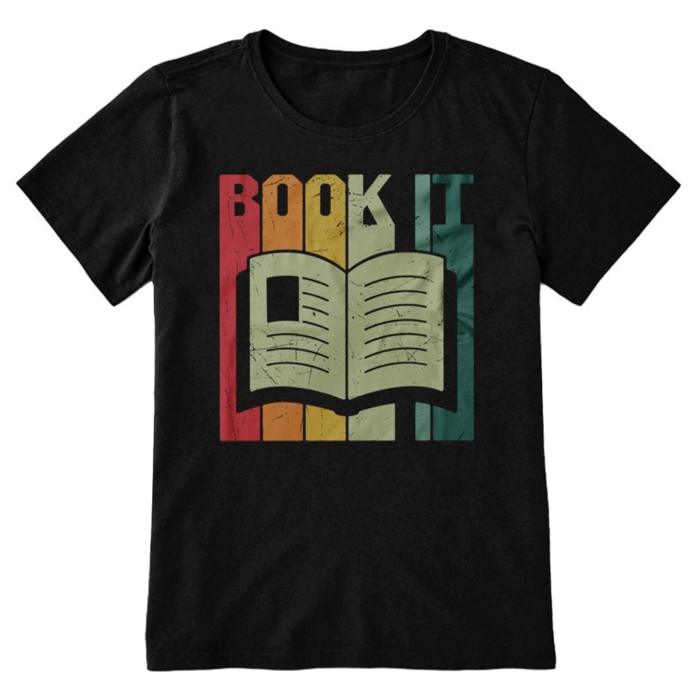 Pagewings Book It Retro 80s Unisex Classic T-shirt