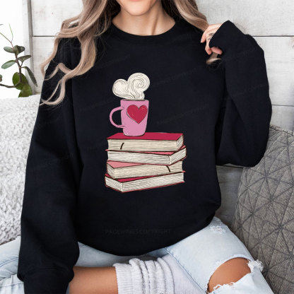 Pagewing Valentine's Day Gift for the Book Lover Unisex Classic Sweatshirt