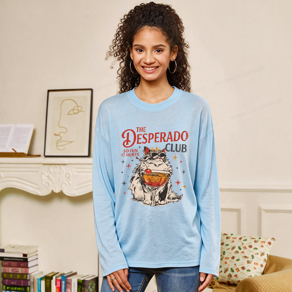 Pagewings Desperado Club Unisex Lightweight Long Sleeve T-Shirt
