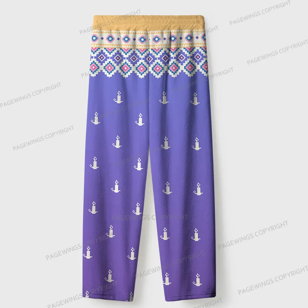 Pagewings Join The Midnight Readers Society Unisex Flannel Pajama Set