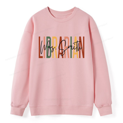 Pagewing Personalized Librarian Unisex Classic Sweatshirt