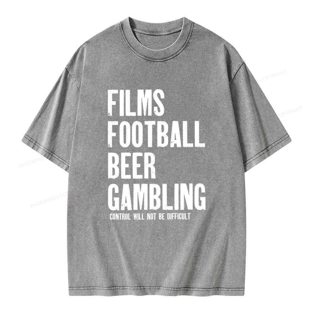 Pagewings Dystopia Quote Unisex Washed T-shirt
