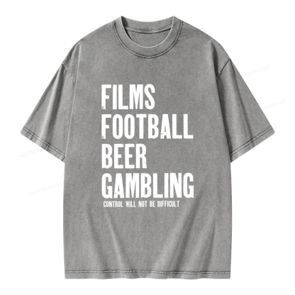 Pagewings Dystopia Quote Unisex Washed T-shirt