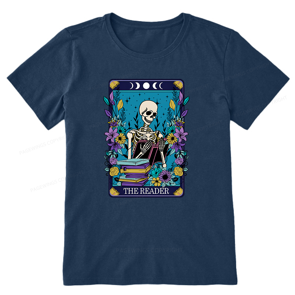Pagewings The Reader Tarot Card Unisex Classic T-shirt