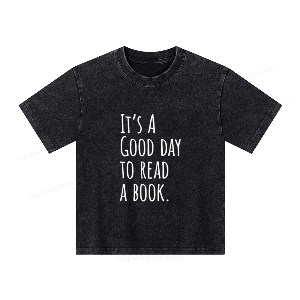[Copy]Pagewings Cute Graphic Tees Trending Now Unisex Kids Washed T-shirt