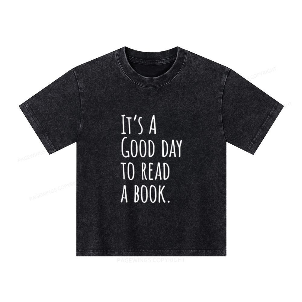 [Copy]Pagewings Cute Graphic Tees Trending Now Unisex Kids Washed T-shirt