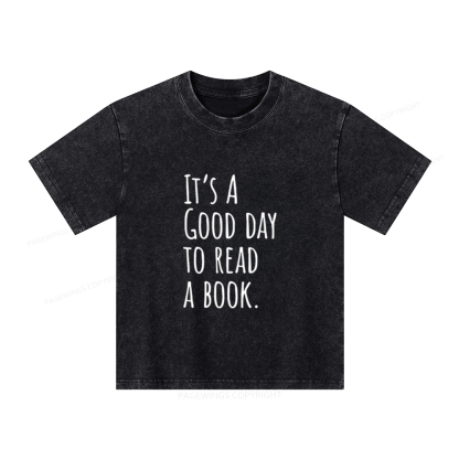 [Copy]Pagewings Cute Graphic Tees Trending Now Unisex Kids Washed T-shirt