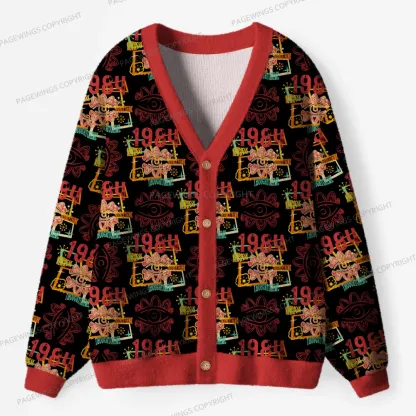 Pagewings Newspeak Unisex Ugly Cardigan Sweaters