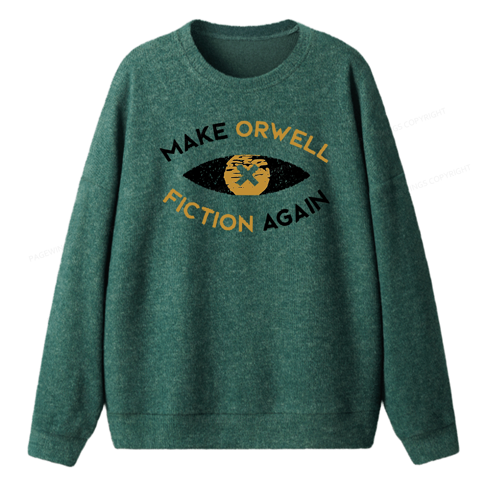 Pagewings Reading Bookish Unisex Knit Sweatshirt