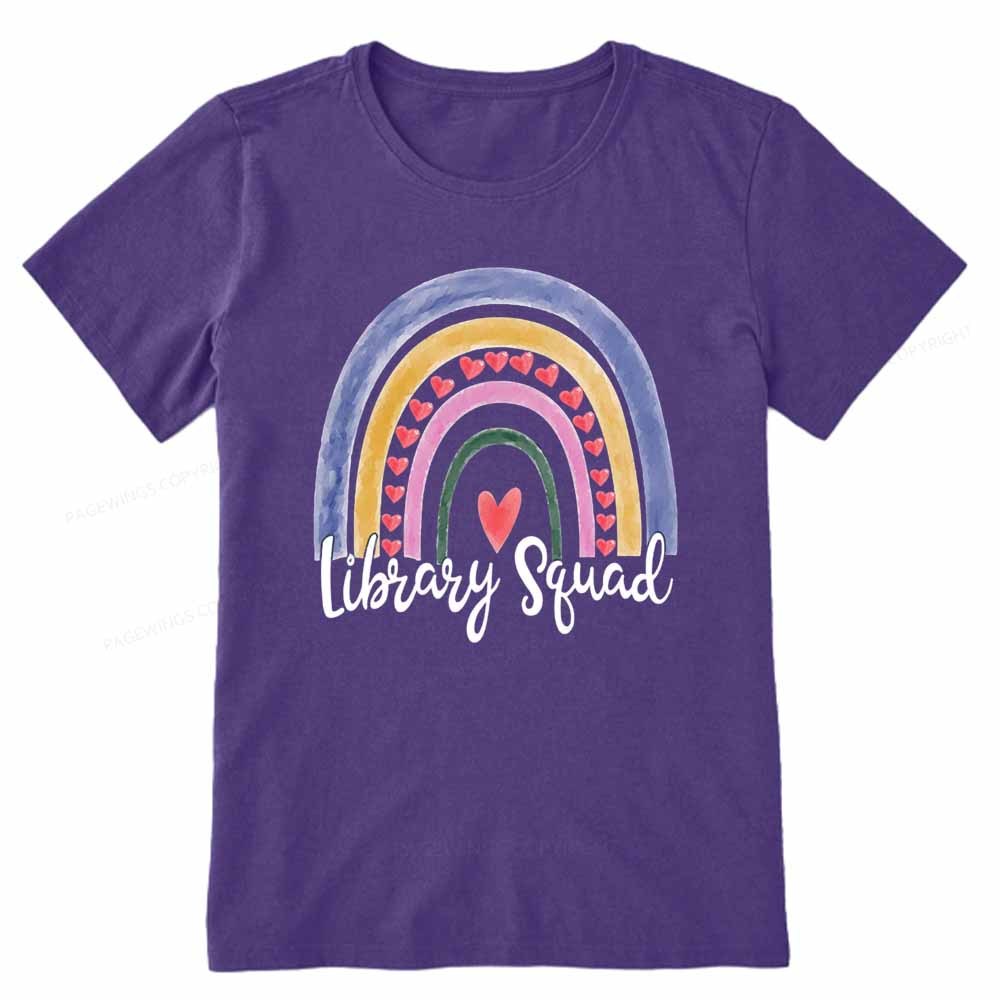 Pagewings Library Squad Shirt Unisex Classic T-shirt