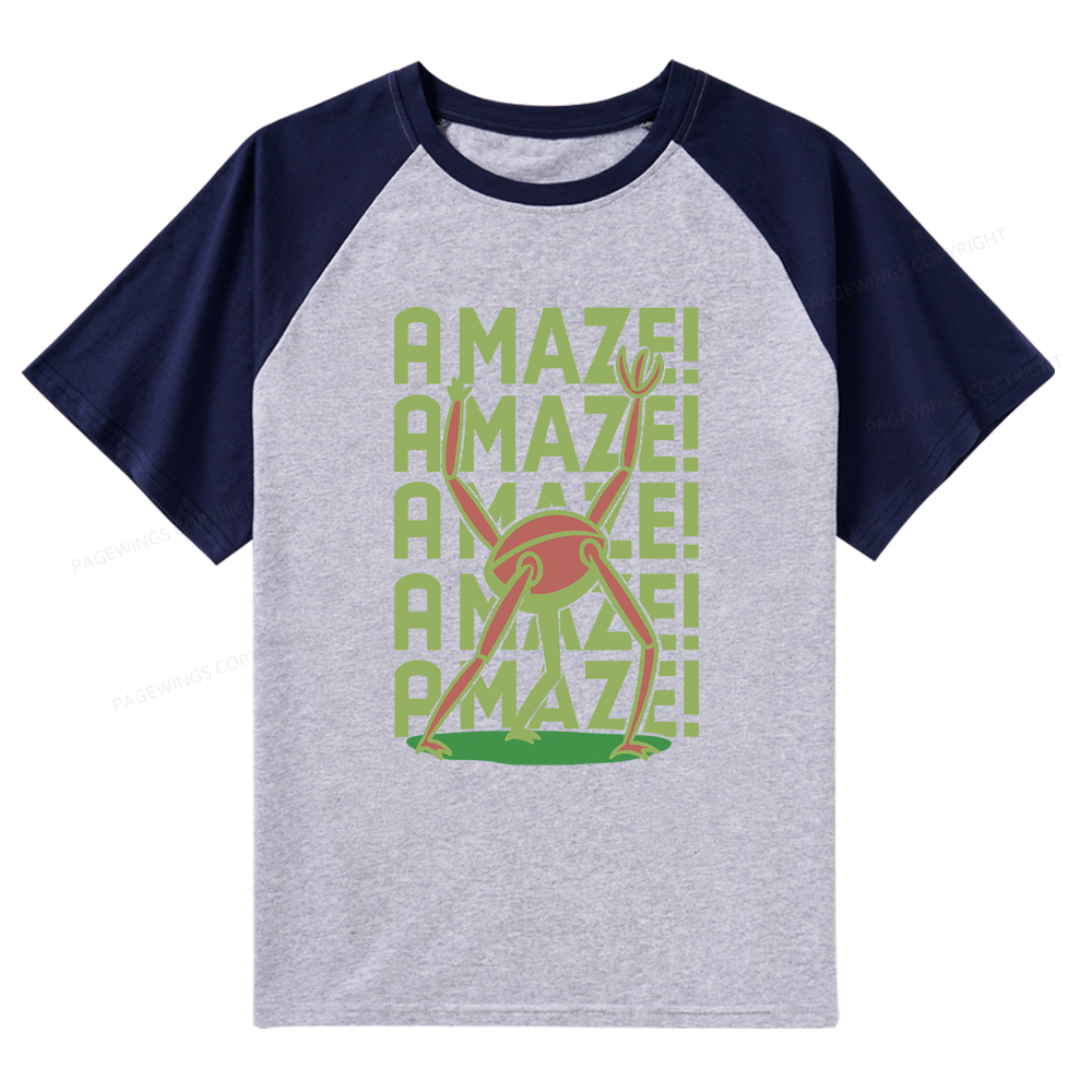 Pagewings Rocky Amaze Raglan T-shirt