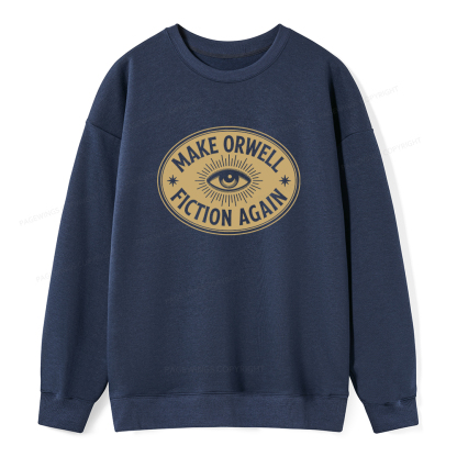 Pagewings Make Orwell Fiction Again Unisex Classic Sweatshirt