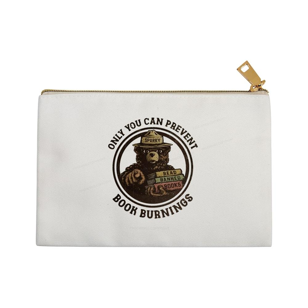 Pagewings Only You Can Prevent Book Burnings Pouch
