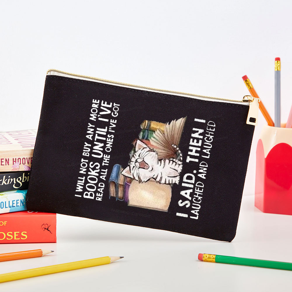 Pagewings I Will Not Buy Any More Books Pouch